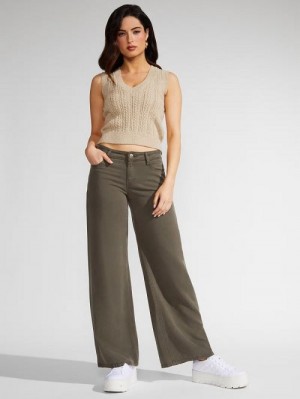 Guess Eco Sexy Palazzo Jeans Maro | GUESS-SN26622
