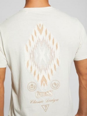 Guess Eco Southwestern Tee Albi | GUESS-SN30696