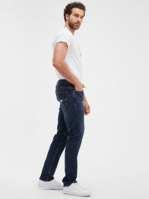 Guess Eco Straight Jeans Albastri | GUESS-SN30458