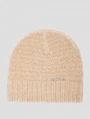 Guess Eco Talia Chenille Scarf Bej | GUESS-SN30181