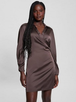 Guess Eco Tanya Dress Maro | GUESS-SN27025