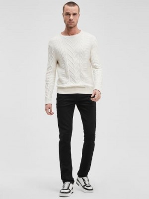 Guess Eco Tapered Jeans Negrii | GUESS-SN30440