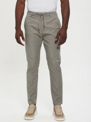 Guess Eco Technical Pants Verzi | GUESS-SN31395