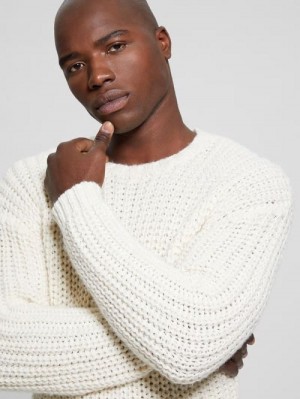 Guess Eco Wool-Blend Grayson Sweater Albi | GUESS-SN30977