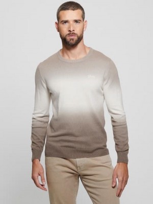 Guess Edwin Crewneck Tie-Dye Sweater Maro | GUESS-SN31066
