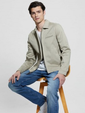 Guess Embossed Jacket Bej | GUESS-SN30764