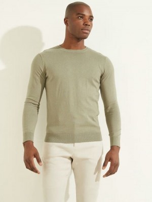 Guess Essential Crewneck Sweater Verzi | GUESS-SN30936