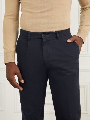 Guess Ethan Twill Roll-Up Chino Pant Albastri | GUESS-SN31411