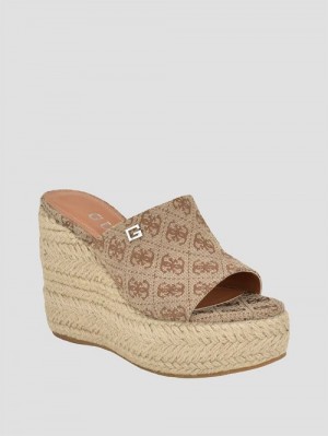 Guess Evba Espadrille Wedges Maro | GUESS-SN29619