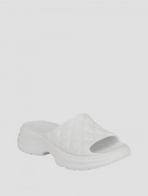 Guess Fenixy Quattro G Slides Albi | GUESS-SN29617