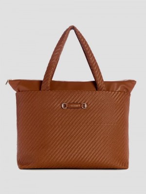 Guess Francy Travel Tote Maro | GUESS-SN29464