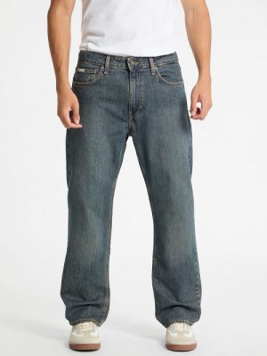 Guess G16 Straight Jeans Albastri | GUESS-SN30396