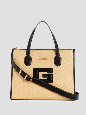Guess G Status Tote Negrii | GUESS-SN29438