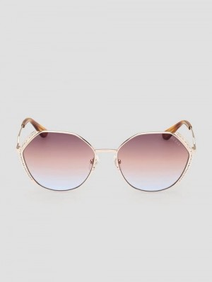Guess Geometric Stone Sunglasses Roz | GUESS-SN30047