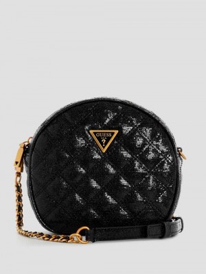 Guess Giully Circle Bag Negrii | GUESS-SN29194
