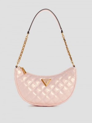 Guess Giully Quilted Shoulder Bag Roz | GUESS-SN29116