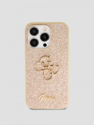 Guess Glitter iPhone 14 Pro Case Aurii | GUESS-SN30099