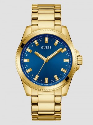 Guess Gold-Tone Chronograph Watch Aurii | GUESS-SN31657