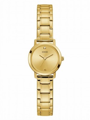 Guess Gold-Tone Diamond Analog Watch Aurii | GUESS-SN29962