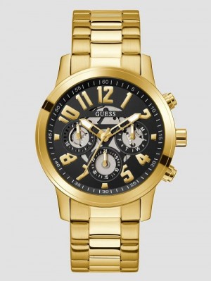 Guess Gold-Tone Multifunction Watch Aurii | GUESS-SN31610