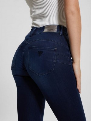 Guess High-Rise Shape Up Jeans Albastri | GUESS-SN26617