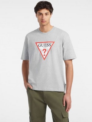 Guess Iconic Tee Gri | GUESS-SN30580