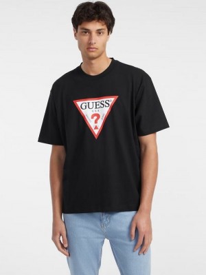 Guess Iconic Tee Negrii | GUESS-SN30641