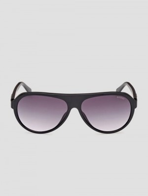 Guess Ignacio Aviator Sunglasses Negrii | GUESS-SN31817