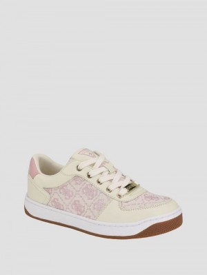 Guess Jacquard Low-Top Sneakers Roz | GUESS-SN29549