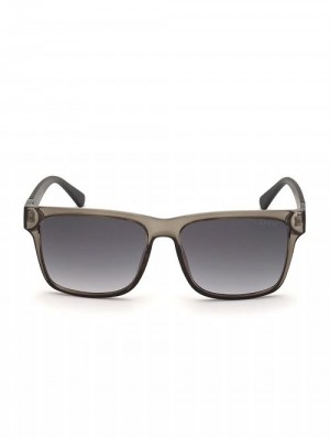 Guess Jake Square Sunglasses Gri | GUESS-SN31816