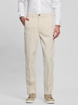 Guess James Chino Pants Albi | GUESS-SN31444