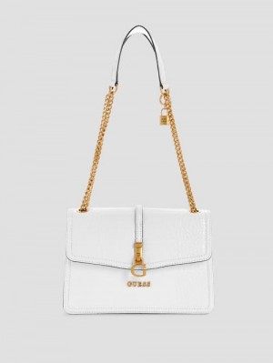 Guess James Convertible Crossbody Flap Bag Albi | GUESS-SN28769