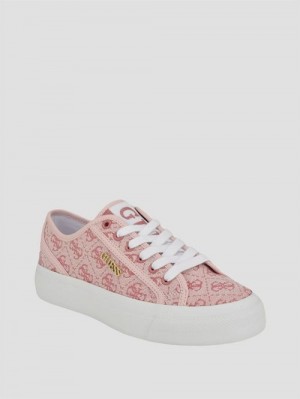 Guess Jelexa Low-Top Sneakers Bej | GUESS-SN29532