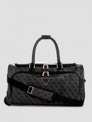 Guess Jesco Wheeled Duffel Bag Negrii | GUESS-SN30117