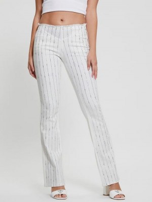 Guess Joe Flare Denim Pants Albi | GUESS-SN26648