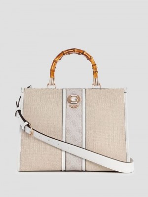 Guess Kerima Bamboo Tote Albi | GUESS-SN28727