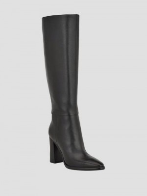 Guess Lannie Knee-High Boots Negrii | GUESS-SN29922