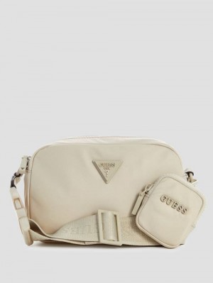 Guess Latona Nylon Sling Bag Maro | GUESS-SN30119