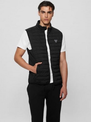 Guess Lauper Padded Vest Negrii | GUESS-SN30873
