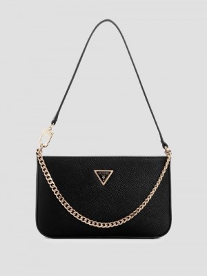 Guess Levante Shoulder Bag Negrii | GUESS-SN29121