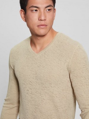 Guess Long-Sleeve Gauze Tee Aurii | GUESS-SN30616
