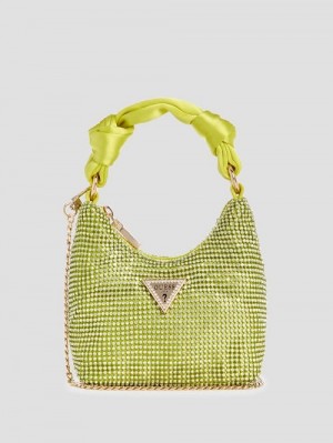 Guess Lua Mini Hobo Galbeni | GUESS-SN29145