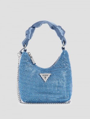 Guess Lua Mini Hobo Gri | GUESS-SN28930
