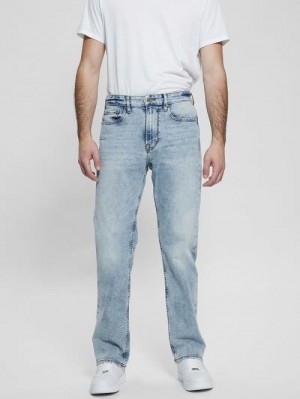 Guess Mason Straight Jeans Albastri | GUESS-SN30419