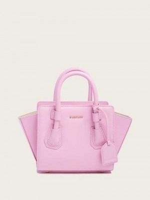 Guess Merava Leather Mini Satchel Roz | GUESS-SN29274