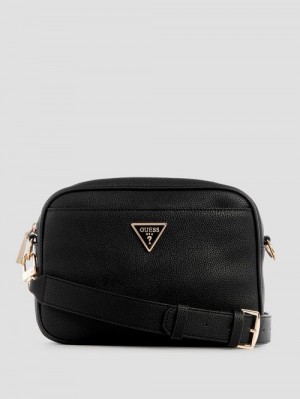 Guess Meridian Camera Bag Negrii | GUESS-SN28734
