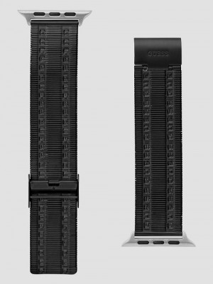 Guess Mesh 42-44 mm Band for Apple Watch® Negrii | GUESS-SN31614