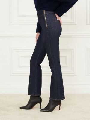 Guess Mia Denim Flare Pant Albastri | GUESS-SN28246