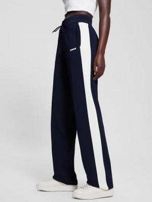 Guess Michela Stripe Sweater Pants Albastri | GUESS-SN28483