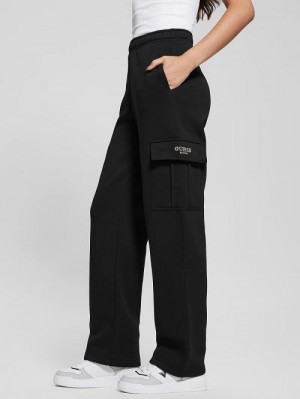Guess Midge Signature Cargo Pants Negrii | GUESS-SN28257